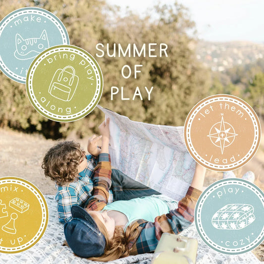a gentle start to summer: the first 6 play prompts for a summer of play