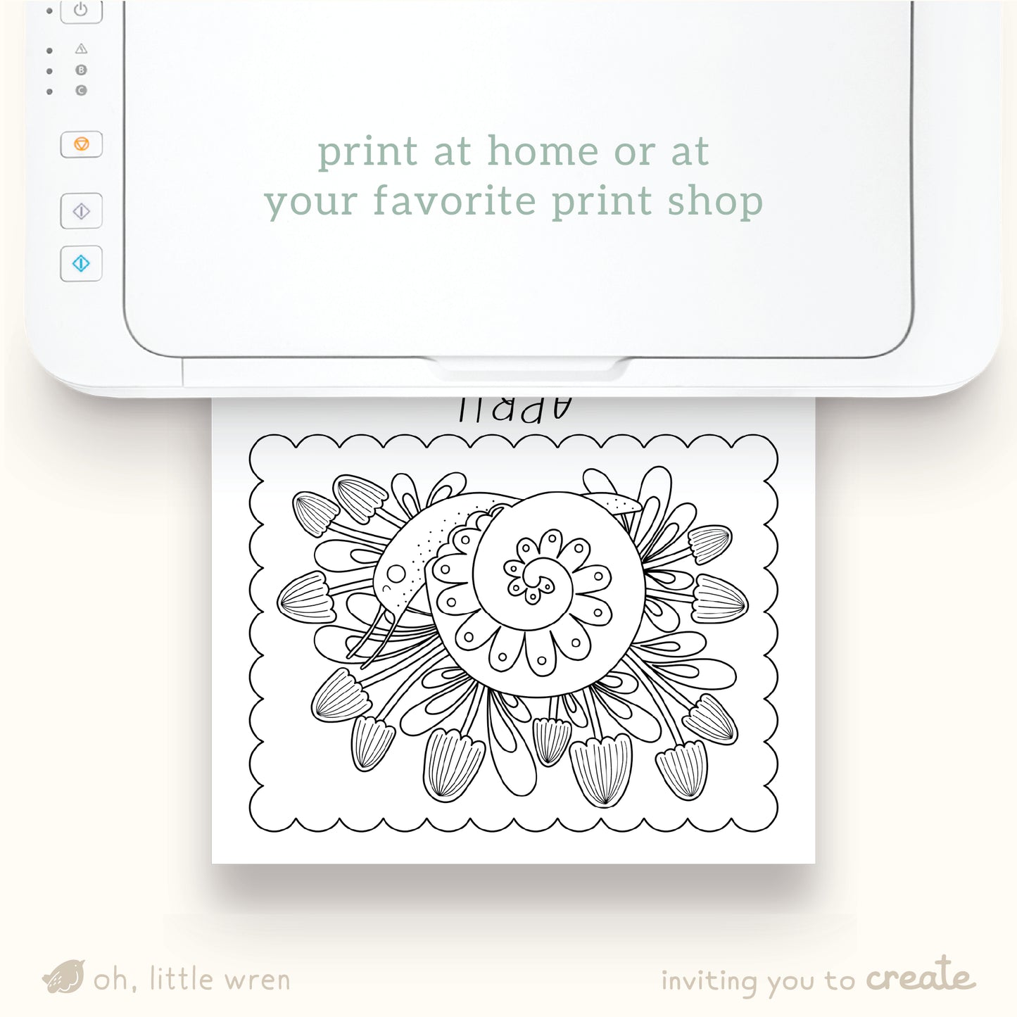 DIGITAL 2026 Coloring Calendar Club