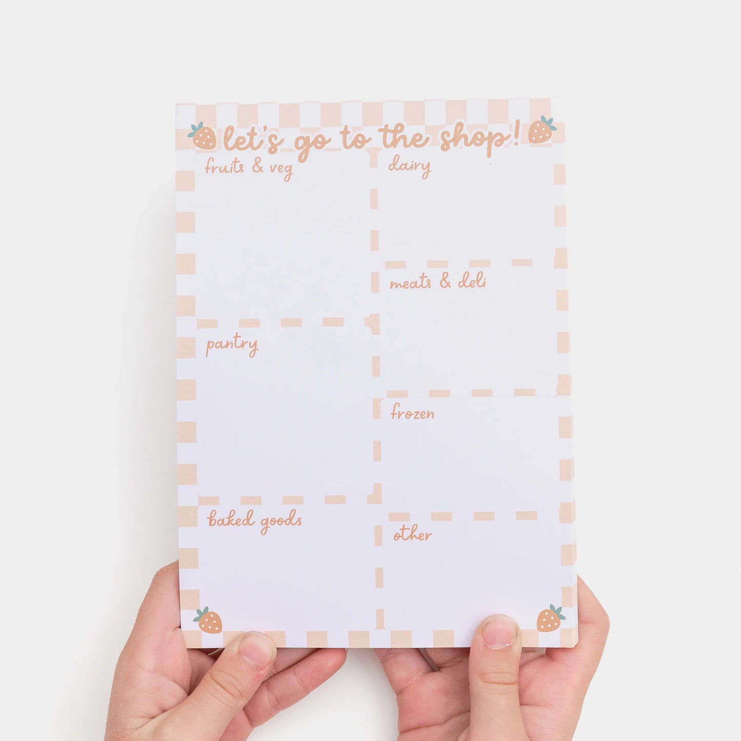 Grocery List Pretend Play Notepad - Series 1, Inspired to Play
