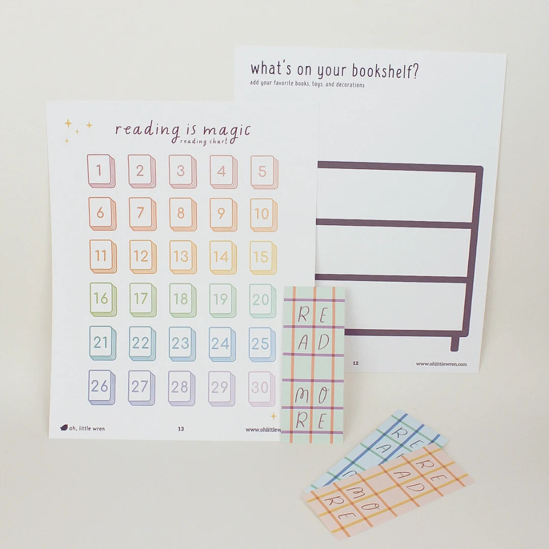 DIGITAL Library Pretend Play Printable Companion