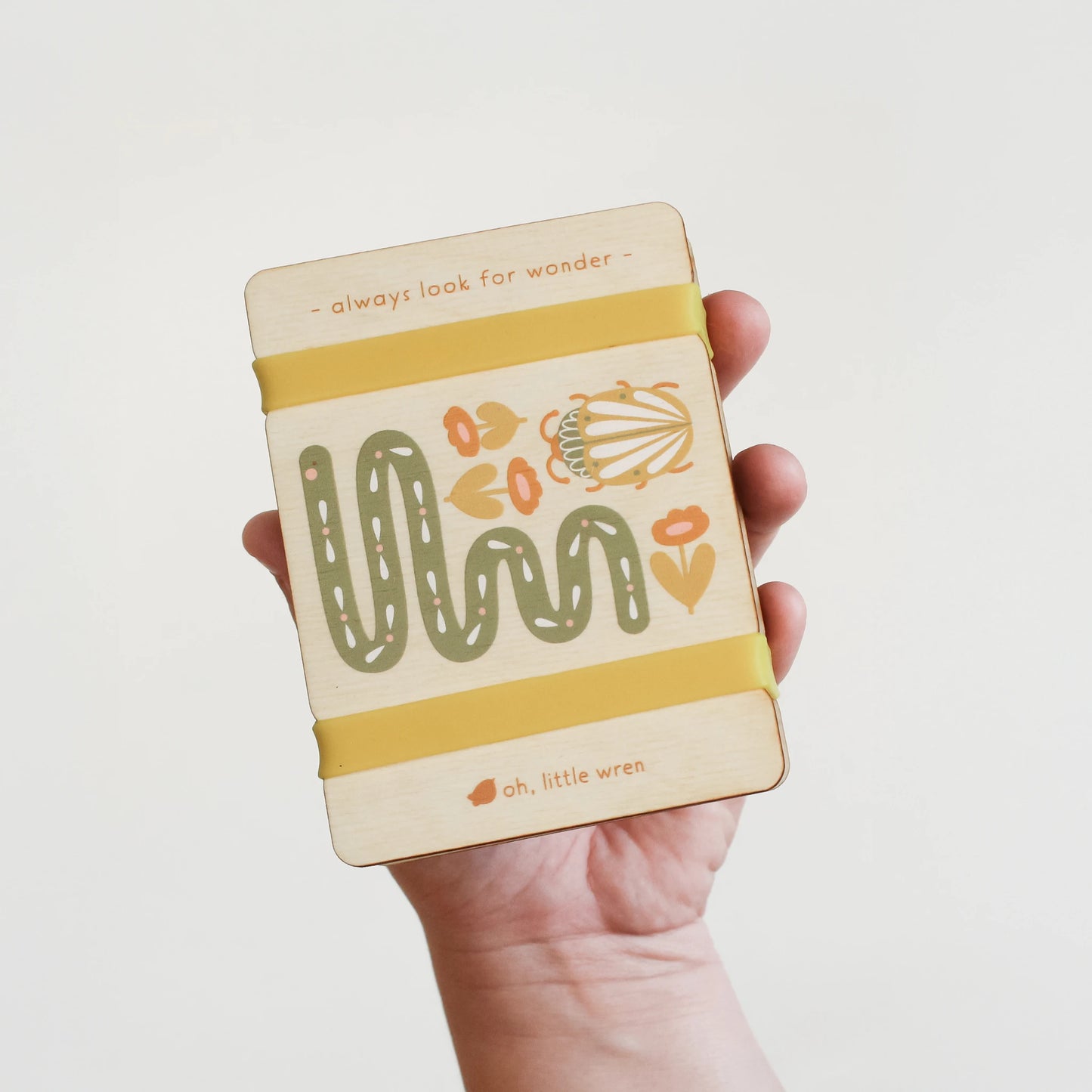 Little Nature Press - Portable Mini Wooden Flower + Leaf Press for Kids and More