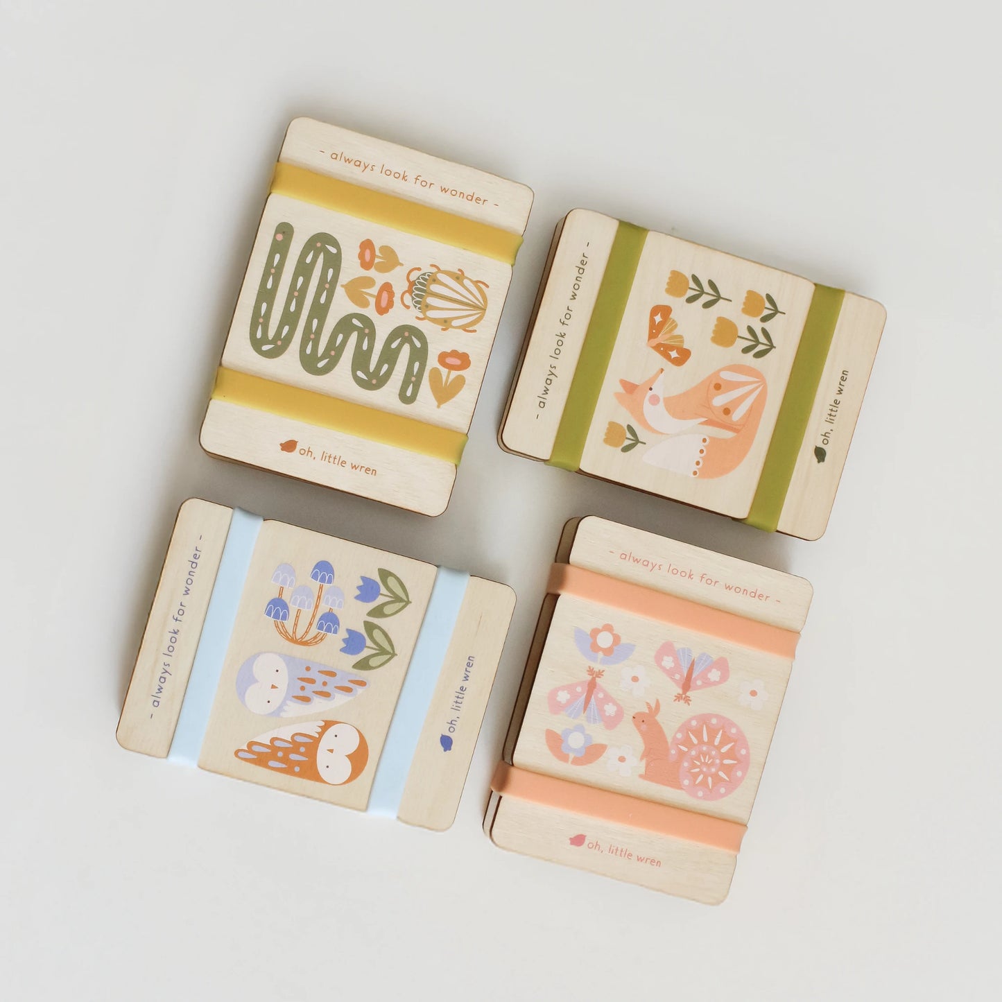 Little Nature Press - Portable Mini Wooden Flower + Leaf Press for Kids and More