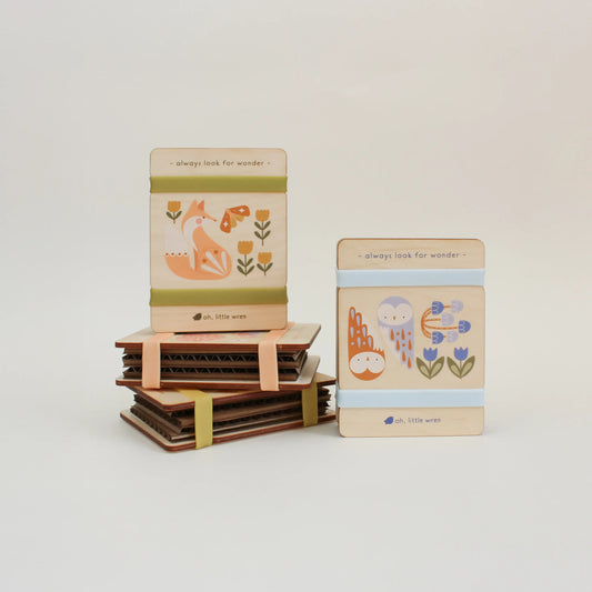 our new nature presses, featuring whimsical woodland designs.