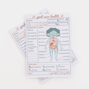 Doctor's Visit Pretend Play Notepad