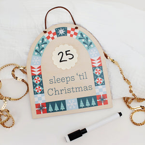 Sleeps 'Til Christmas Countdown
