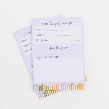 Library Book Pretend Play Notepad - Series 1, Inspired to Play