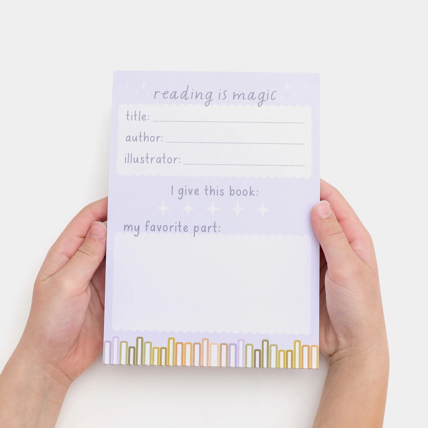Library Book Pretend Play Notepad - Series 1, Inspired to Play