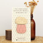 load image into gallery viewer, mix and match houseplants wooden pair of magnets, series 2 - cacti and succulents
