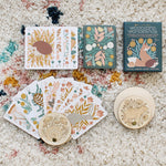 load image into gallery viewer, wooden woodland playing card holders
