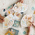 load image into gallery viewer, wooden woodland playing card holders

