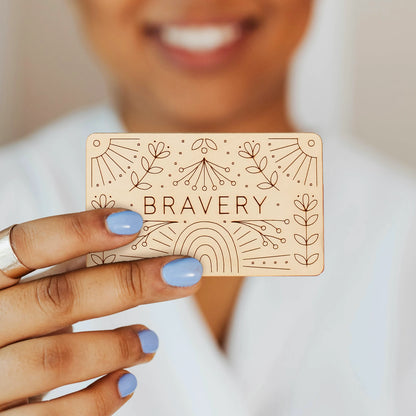 Word of the Year Mini Card Custom Keepsake
