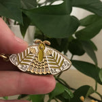 load and play video in gallery viewer, moth enamel keychains
