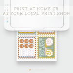 load image into gallery viewer, DIGITAL punny valentine&#39;s card printable with animals, bugs, fruit and veg
