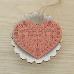 load image into gallery viewer, personalized valentines wooden name tags
