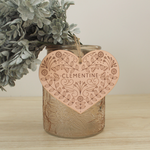 load image into gallery viewer, personalized valentines wooden name tags
