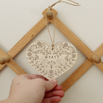 load image into gallery viewer, personalized valentines wooden name tags
