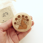 load image into gallery viewer, wooden fox yo-yo
